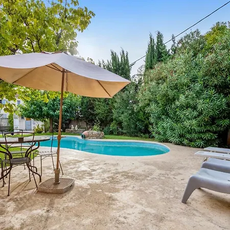 De 6 Chambres Avec Piscine Privee Jardin Clos Et Wifi A וילה Cournonterral