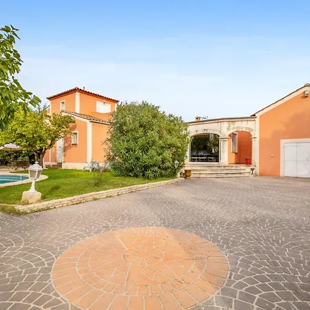 De 6 Chambres Avec Piscine Privee Jardin Clos Et Wifi A וילה Cournonterral